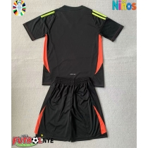 Camiseta España Portero Visitante Equipación para niños Eurocopa 2024 manga corta (+ pantalones cortos)
